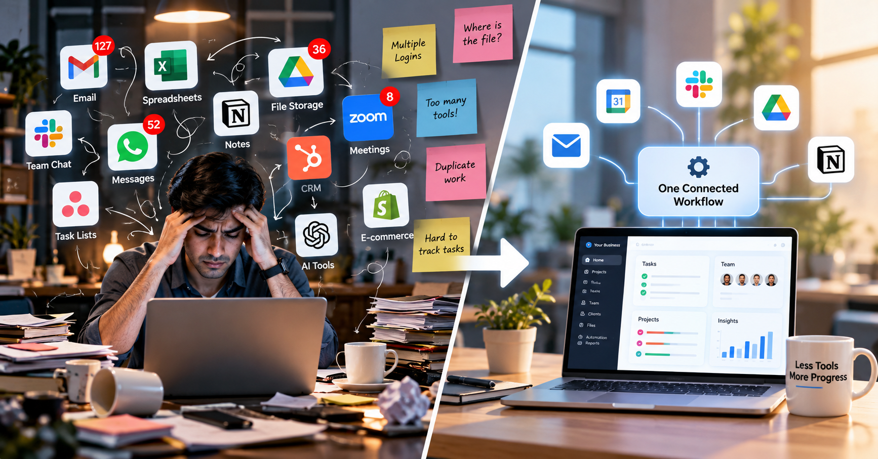Digital Clutter Is the New Business Problem: How Too Many Tools Slow Teams Down
