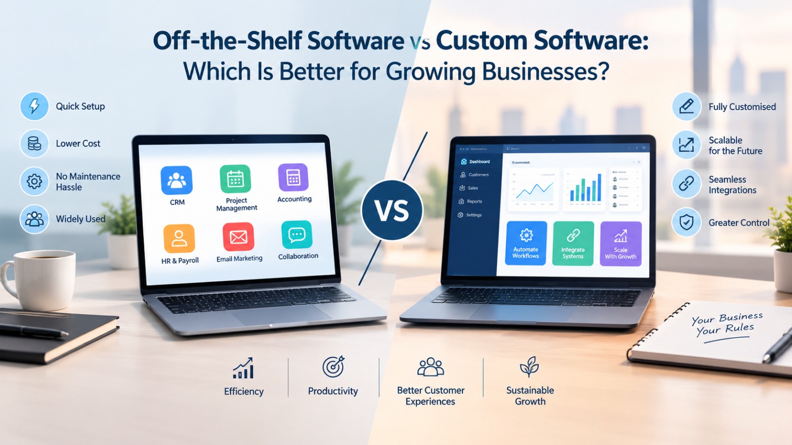 Off-the-Shelf vs Custom Software: Which Is Better?