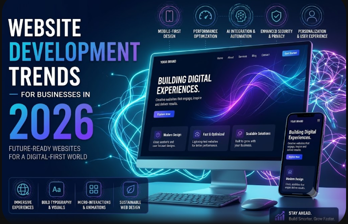 Website Development Trends Businesses Should Know in 2026