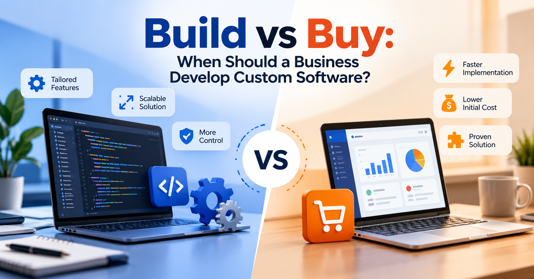 Build vs Buy: When Should a Business Develop Custom Software?